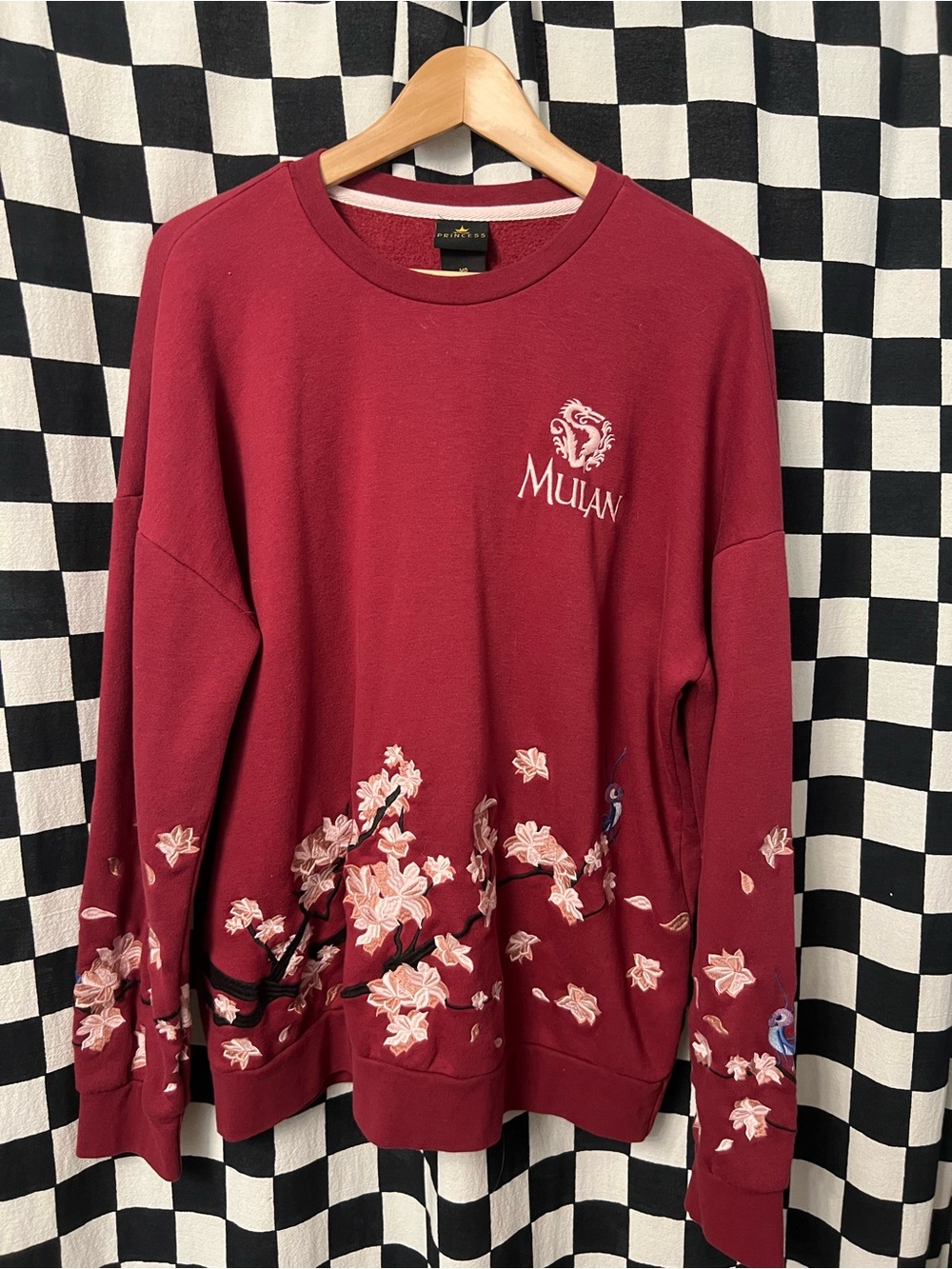 Mulan Disney Embroidered Sweater